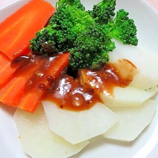 温野菜の味噌マヨ和え